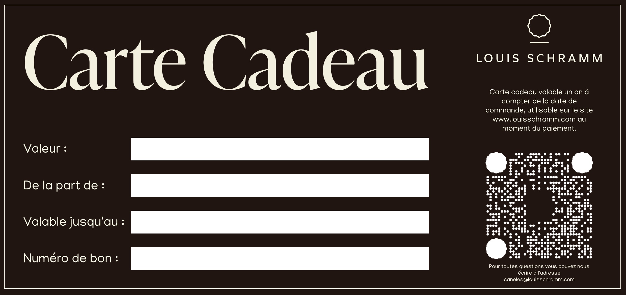 Bon cadeau